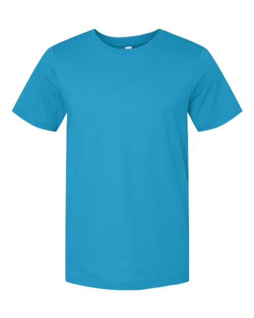 BELLA + CANVAS 3001 in Aqua